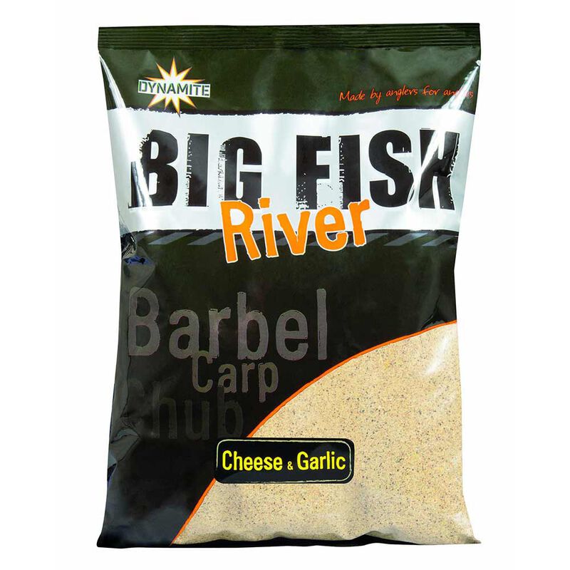 Amorce Dynamite Baits Big Fish River Ar&ocirc;me Cheese / Garlic 1.8kg - Amorces | Pacific P&ecirc;che