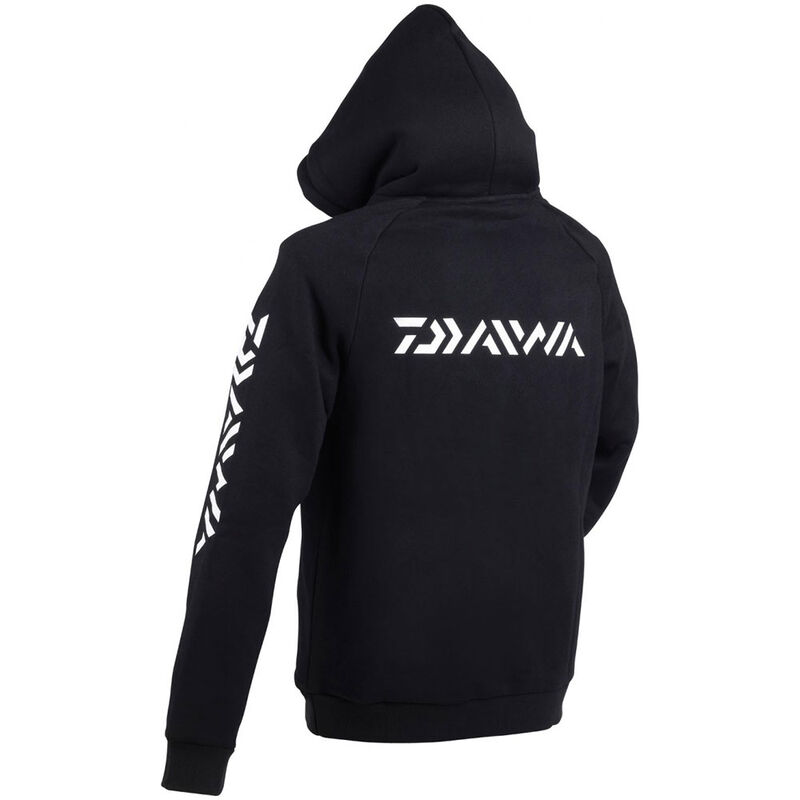Sweat &agrave; capuche daiwa noir - Sweatshirts | Pacific P&ecirc;che