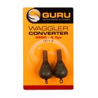 Embase pour flotteur anglaise coup guru waggler converters (x2) - Pellet Wagglers | Pacific P&ecirc;che