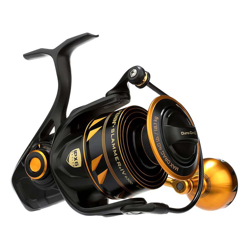 Moulinet spinning Penn Slammer IV 6500 - Moulinets tambour Fixe | Pacific P&ecirc;che
