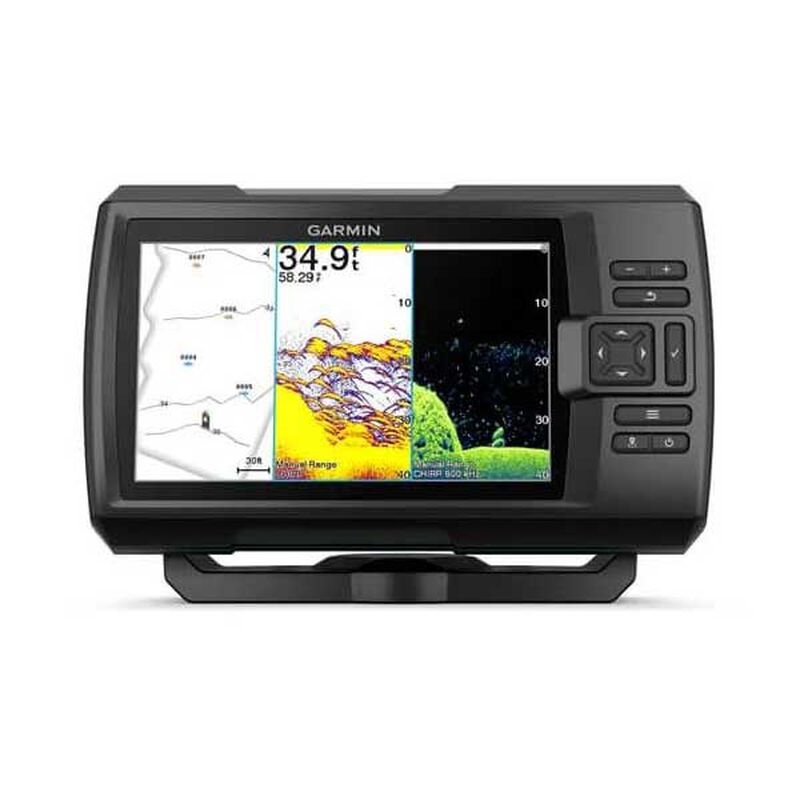 Combin&eacute; sondeur garmin striker vivid 7cv avec sonde gt20-tm - Sondeurs/Gps | Pacific P&ecirc;che