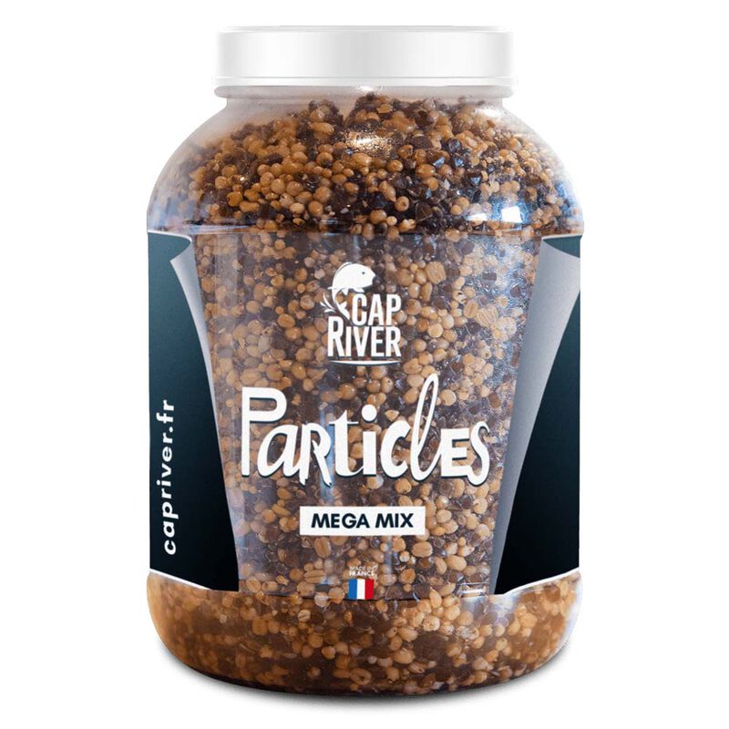 Graine Pr&ecirc;te &agrave; l'emploi Cap River Melange - particles MEGA MIX 3l - Pr&ecirc;tes &agrave; l'emploi | Pacific P&ecirc;che