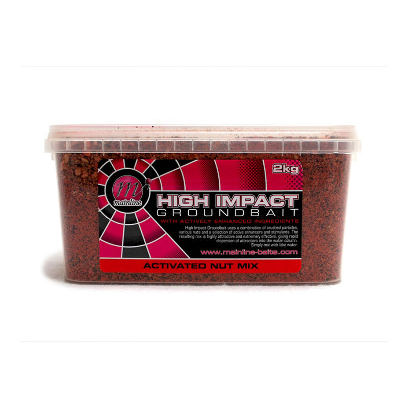 Method mix carpe mainline activ nut mix groundbait - Sticks Mix | Pacific P&ecirc;che
