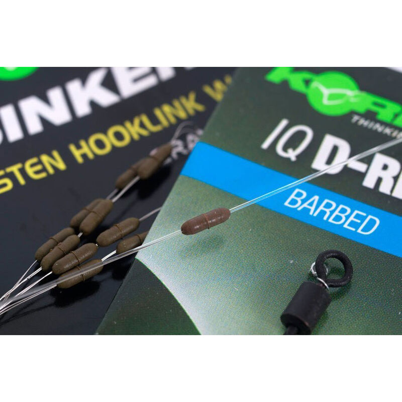 Bas de ligne carpe korda iq d rig barbless (x1) - Bas de Ligne Mont&eacute;s | Pacific P&ecirc;che
