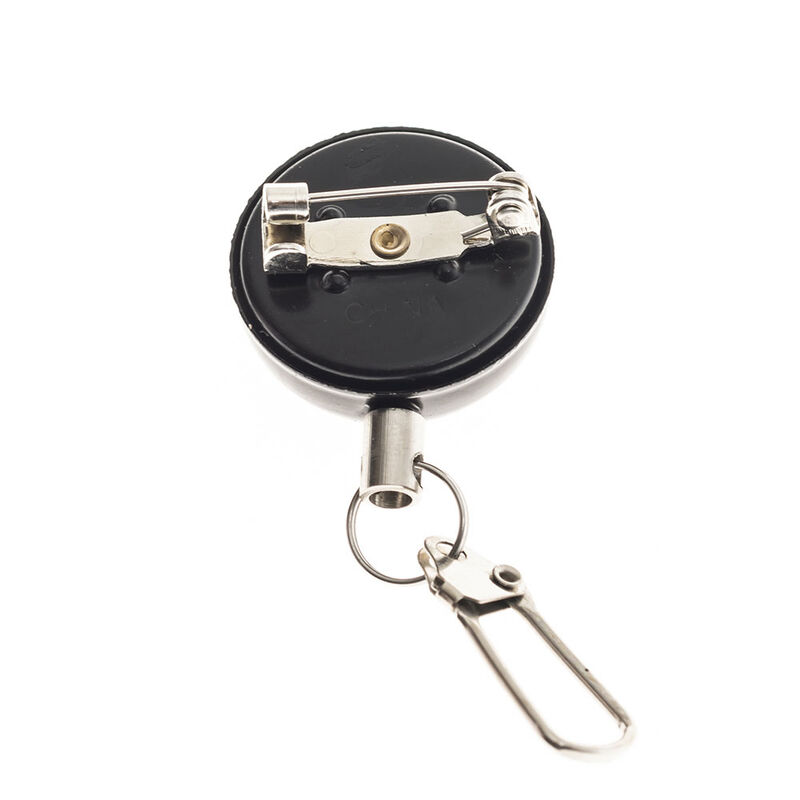 Bouton service noir silverstone cable acier (broche) - Boutons Services | Pacific P&ecirc;che