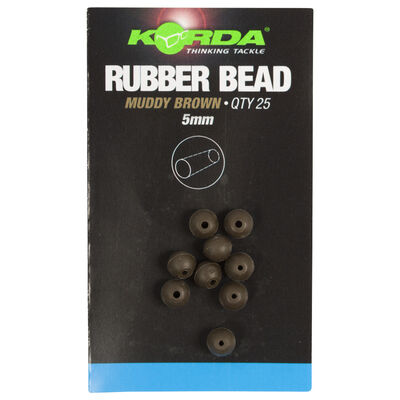 Perle korda safe zone 5mm rubber bead (x25) - Perles | Pacific P&ecirc;che
