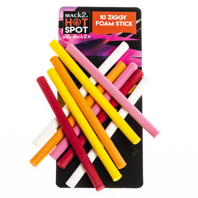 Tubes de mousse carpe mack2 ziggy foam stick x 10 - Imitations | Pacific P&ecirc;che