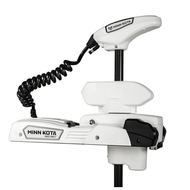 Moteur Avant Minn Kota RIPTIDE INSTINCT QUEST - BLANC - 90/115 lbs - 24/36V - 182 cm - Promo Minnkota | Pacific P&ecirc;che