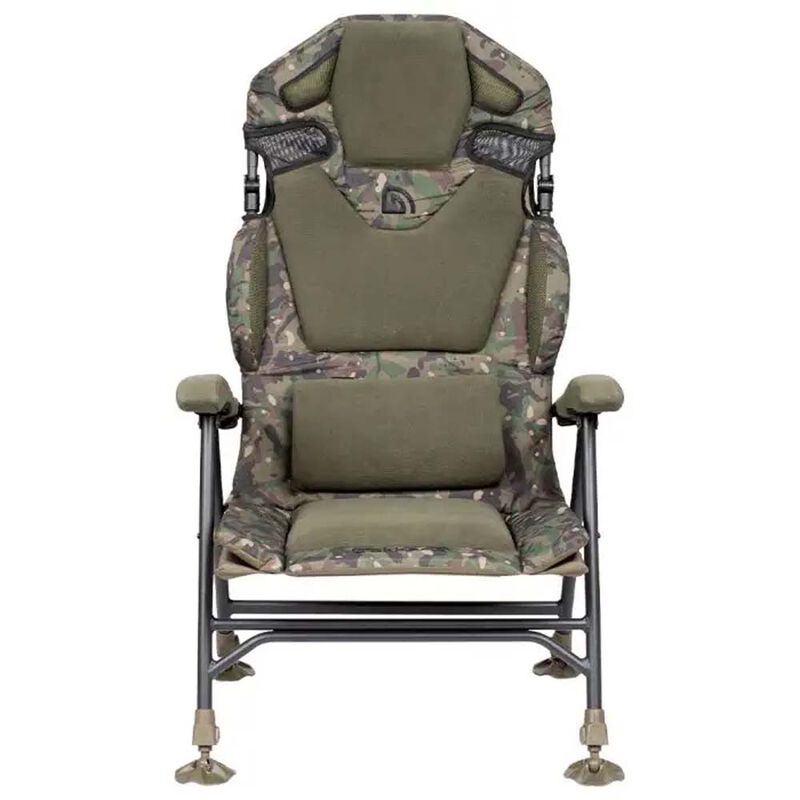 Level Chair Trakker Levelite Camo Longback Recliner Chair - Levels Chair | Pacific P&ecirc;che