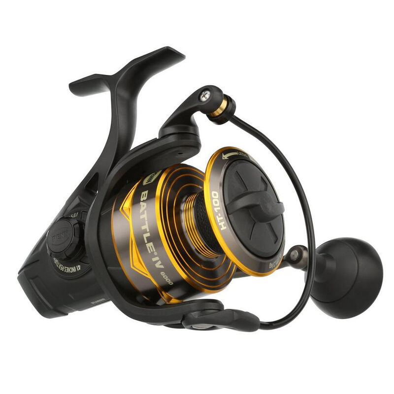 Moulinet Spinning PENN Battle IV 6000 - Moulinets tambour Fixe | Pacific P&ecirc;che