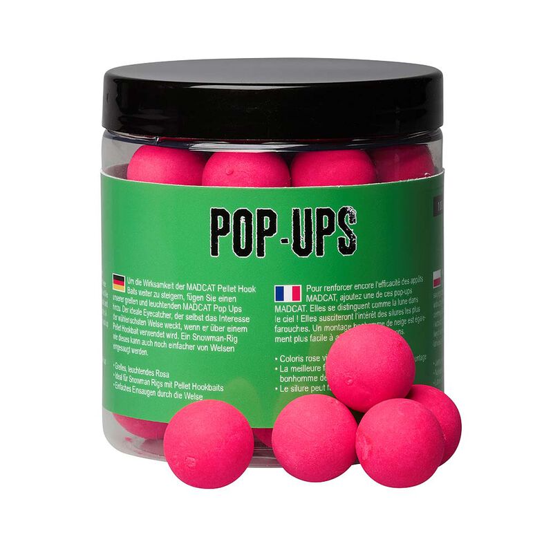 Bouillette Flottante Madcat  Pop Up Blood and Liver 20mm 100g - Bouillettes | Pacific P&ecirc;che
