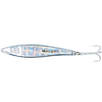 Leurre cuillere &agrave; jig ragot mitraspoon argent - Leurres jigs | Pacific P&ecirc;che