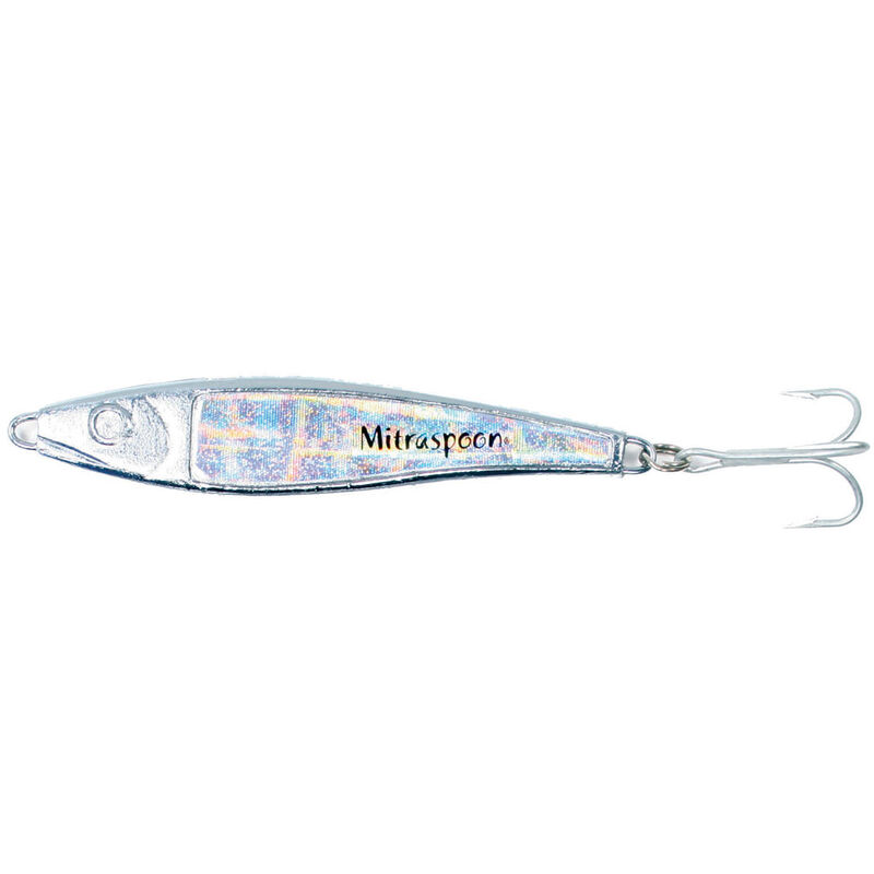Leurre cuillere &agrave; jig ragot mitraspoon argent - Leurres jigs | Pacific P&ecirc;che