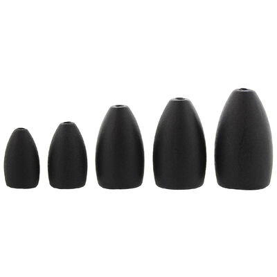 Plombs balles Westin Bullet Weight Matte Black Lead - Plombs | Pacific P&ecirc;che