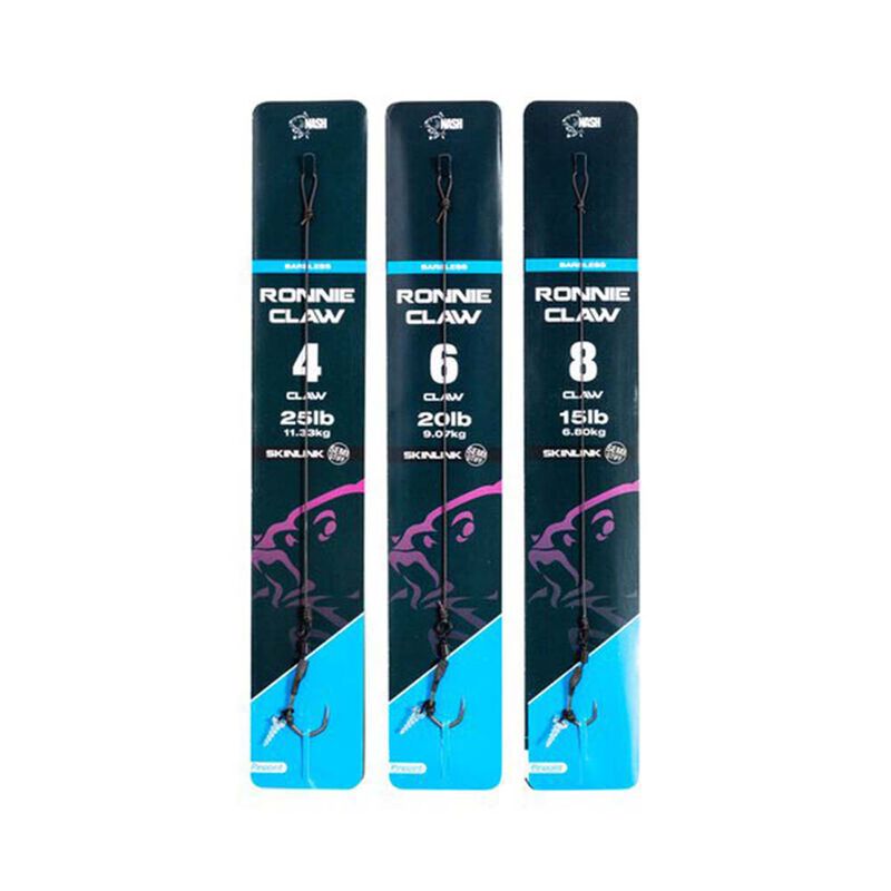 Bas De Ligne Nash Ronnie Claw Rig Barbless - Bas de Ligne Mont&eacute;s | Pacific P&ecirc;che