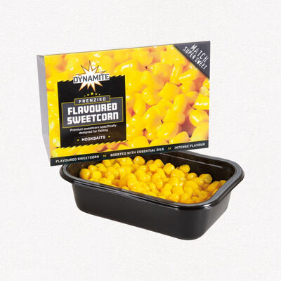 Ma&iuml;s Doux DYNAMITE BAITS Frenzied Sweet Match Super Yellow 200g - Graines Pr&ecirc;t &agrave; P&ecirc;cher | Pacific P&ecirc;che