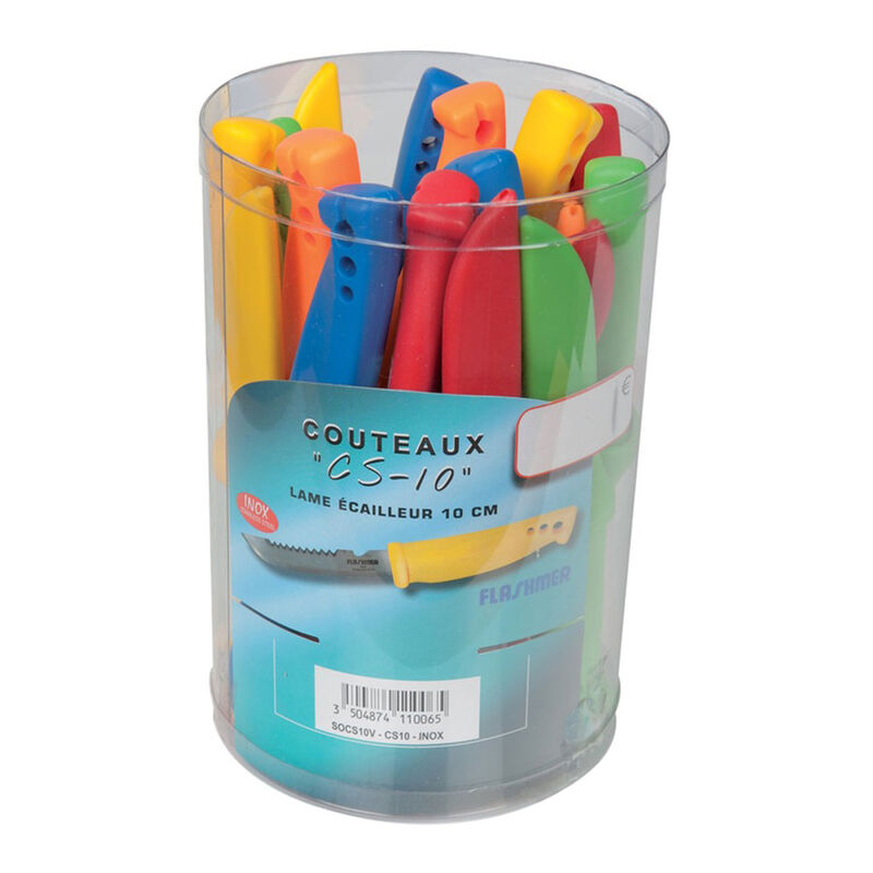 Couteau cs-10 flashmer lame de 10cm - Couteaux | Pacific P&ecirc;che