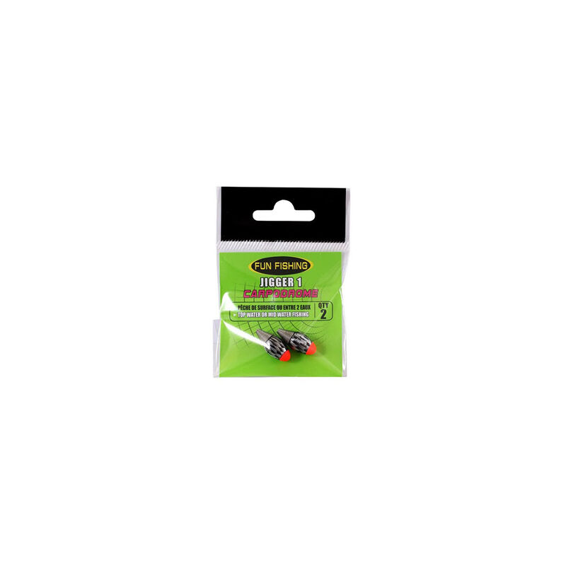 Flotteur Carpodrome Jigger Fun Fishing x2 - Flotteurs Carpodrome | Pacific P&ecirc;che