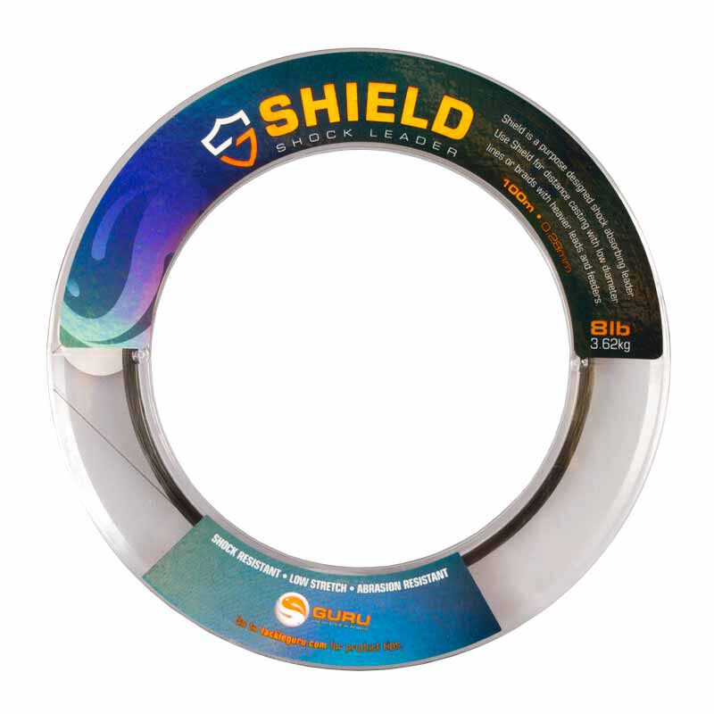 T&ecirc;te de ligne shield shockleader line guru 100m - Nylons Feeder | Pacific P&ecirc;che