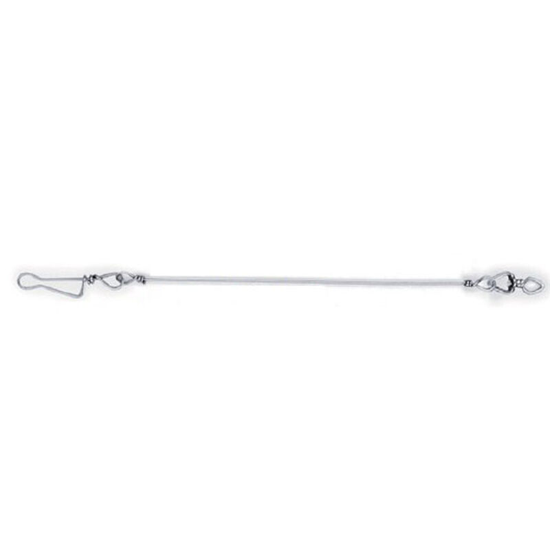 Bas de ligne acier mont&eacute; carnassier cannelle avancon multiflex rigide c813 11cm (x3) - Bas de ligne mont&eacute;s | Pacific P&ecirc;che