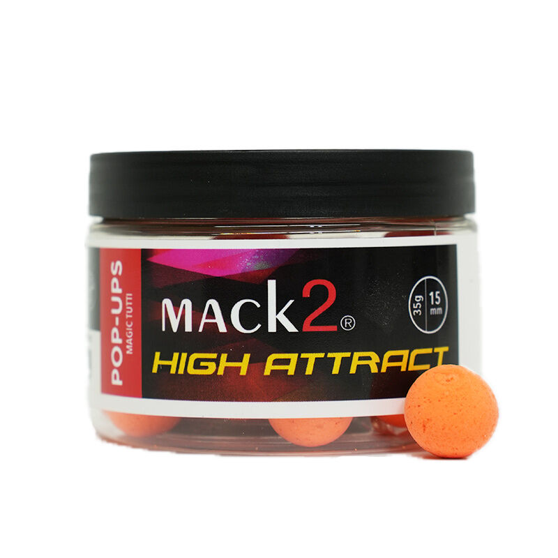 Pop up Mack2 Magic Tutti fluo 15 mm - Flottantes | Pacific P&ecirc;che