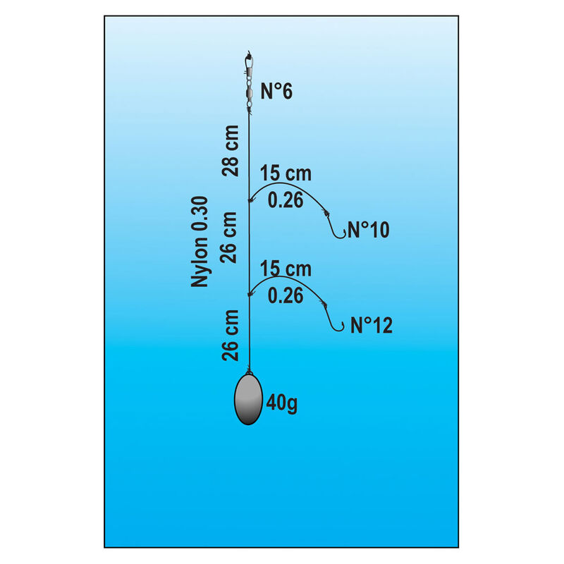 Bas de ligne mer flashmer palangrotte - Bas de Lignes / Lignes Mont&eacute;es | Pacific P&ecirc;che