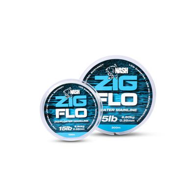 Monofilament Nash Zig Flo 0.35mm - Monofilament | Pacific P&ecirc;che
