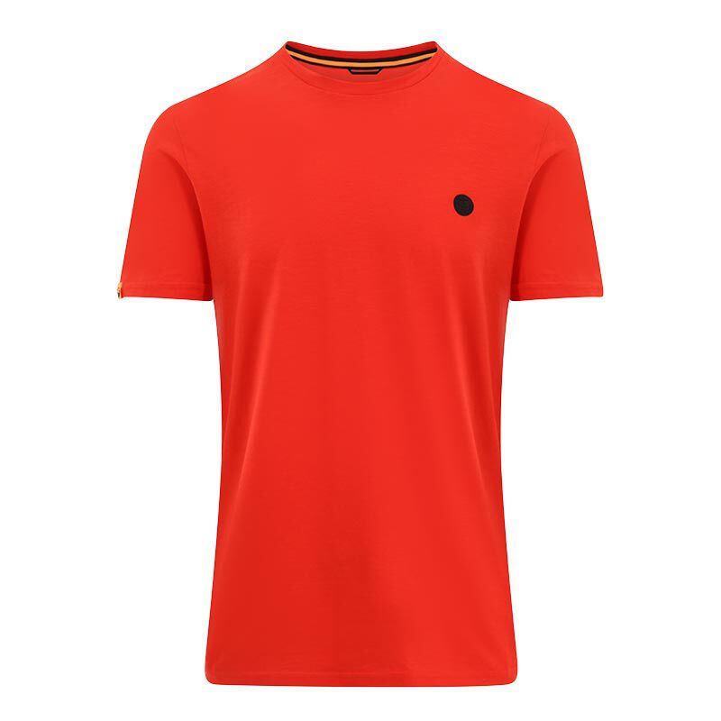 T-shirt GURU SEMI LOGO TEE RED - T-shirts manches courtes | Pacific P&ecirc;che