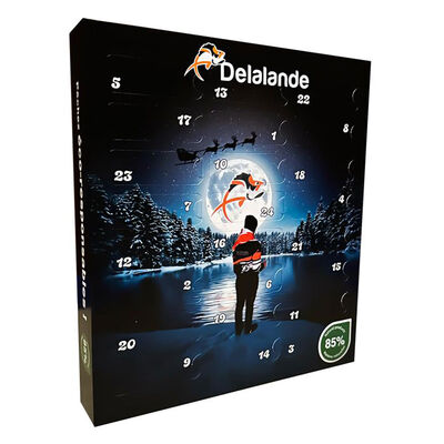 Calendrier de l'Avent Delalande 2025 - Leurres Souples | Pacific P&ecirc;che