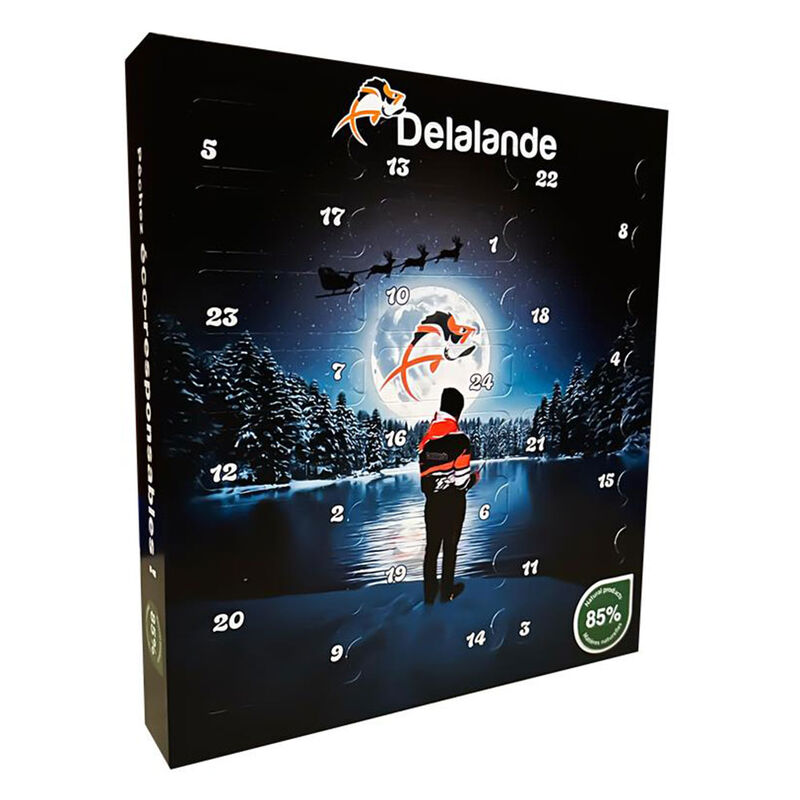 Calendrier de l'Avent Delalande 2025 - Leurres Souples | Pacific P&ecirc;che