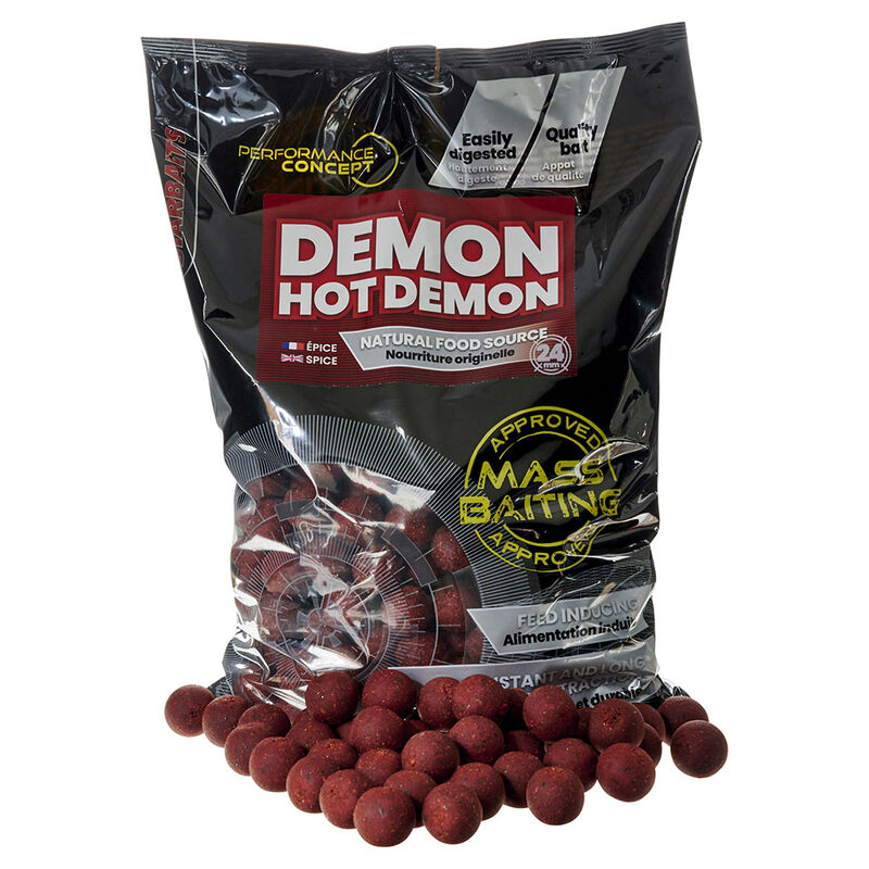 Bouillette Starbaits PC Hot Demon Mass Baiting 3kg - Denses | Pacific P&ecirc;che