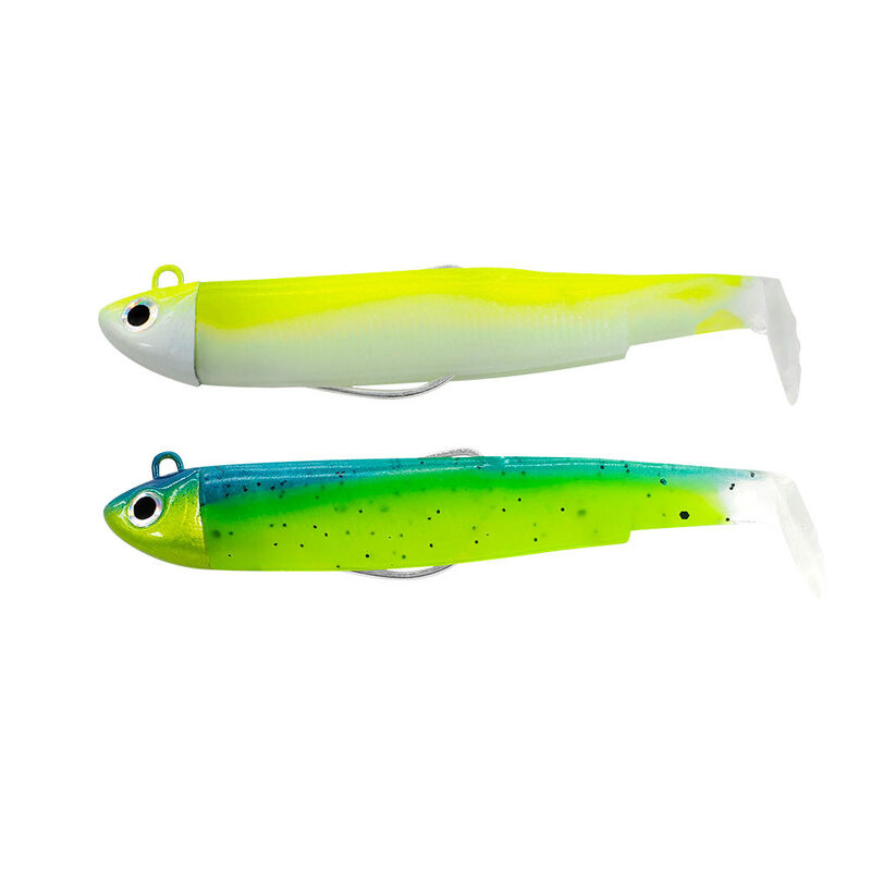 Leurre souple fiiish combo black minnow 90 search 9cm 8g - Leurres souples | Pacific P&ecirc;che