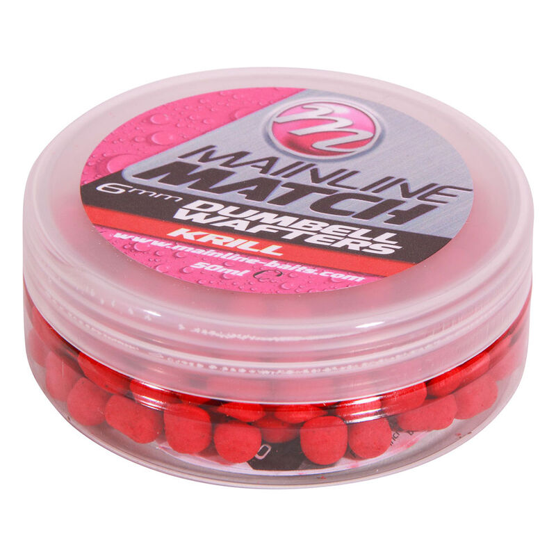 Dumbell Mainline Match Dumbell Wafters Red Krill - Dumbells / Bouillettes | Pacific P&ecirc;che