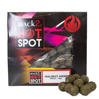 Bouillettes Mack2 Halibut Hemp 1kg - Denses | Pacific P&ecirc;che