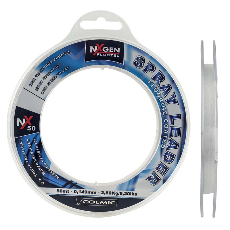 Bas de ligne Colmic NX50 Spray Leader 50m - T&ecirc;tes de Ligne | Pacific P&ecirc;che