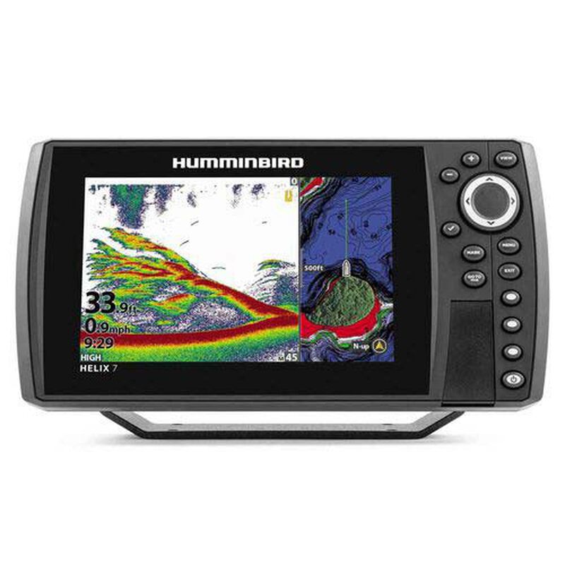 Sondeur Humminbird H&eacute;lix 7 G4 Chirp + DS Sonde TA et T&deg; - Sondeurs | Pacific P&ecirc;che