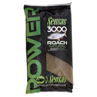 Amorce Sensas 3000 Power Roach Natural 1kg - Amorces | Pacific P&ecirc;che