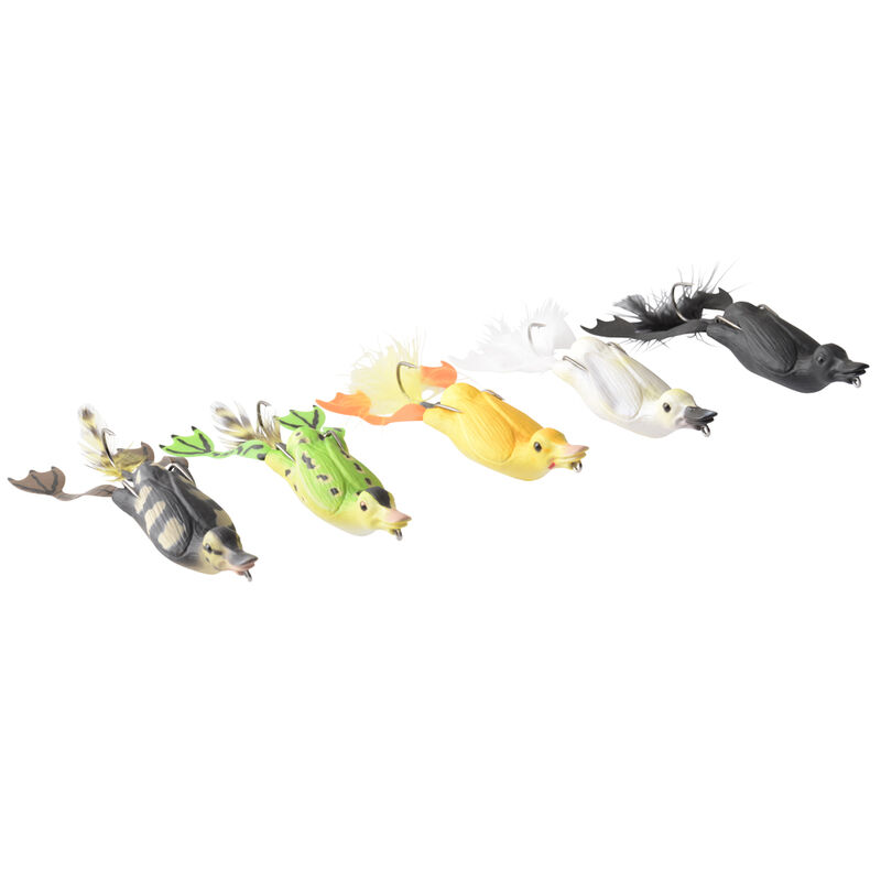 Leurre souple surface carnassier savage gear the fruck 3d hollow duckling weedless s 7.5cm 15g - leurres 3+1offert | Pacific P&ecirc;che