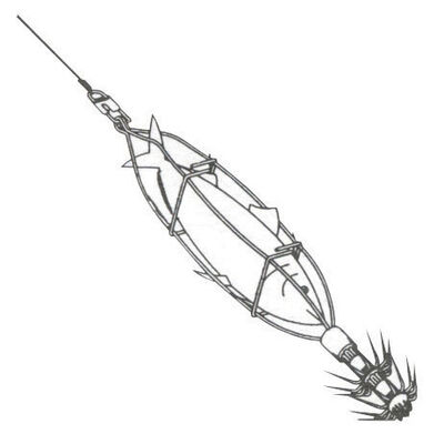 Turlutte mer flashmer cage a sardine 15cm - Turluttes | Pacific P&ecirc;che