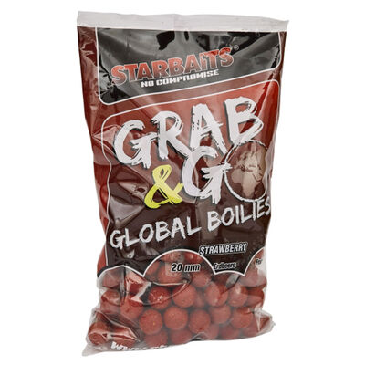 Bouillettes Starbaits GG Global Strawb jam 20 mm - Bouillettes | Pacific P&ecirc;che
