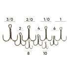 Hame&ccedil;ons Triples Evok Treble Hook - Triples | Pacific P&ecirc;che