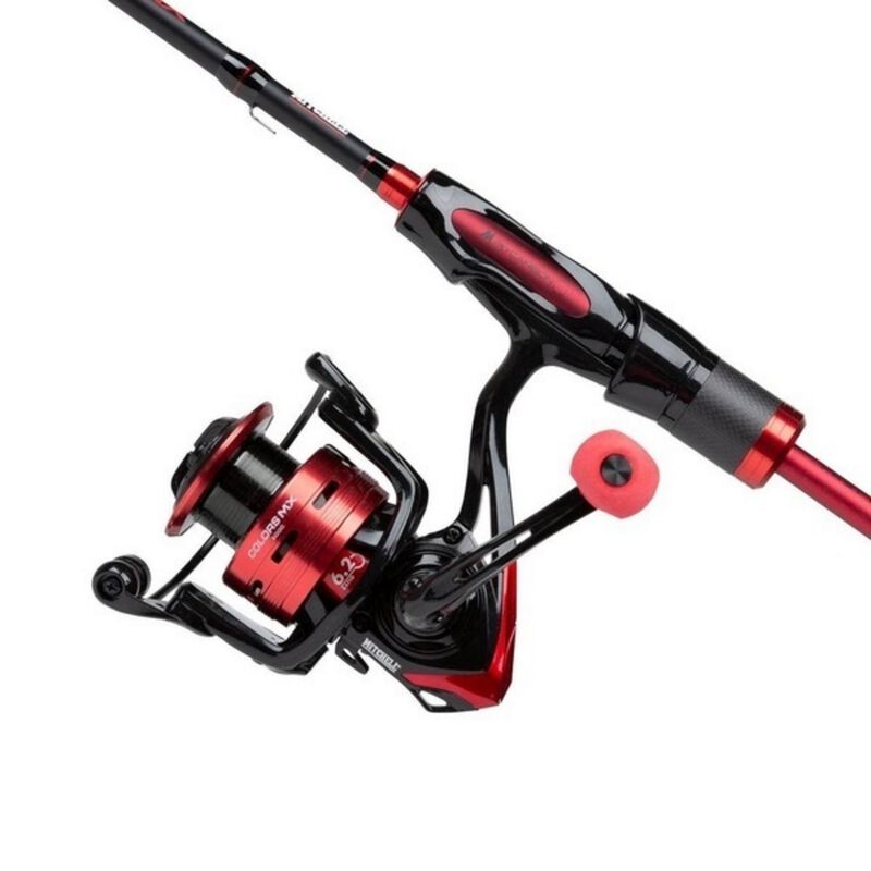 Ensemble Spinning Mitchell Colors MX Red 802M 2.44m, 7-35g + 3000FD CMB  - Packs et ensembles | Pacific P&ecirc;che