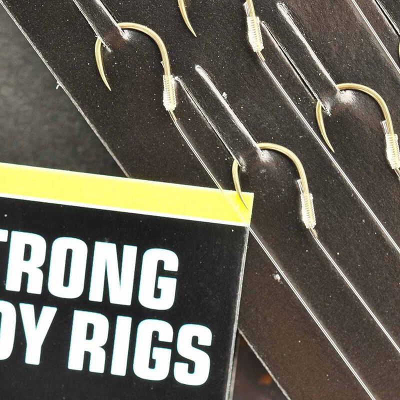 Hame&ccedil;ons mont&eacute;s coup guru xtra strong carp pole rigs 15cm (x8) - Hame&ccedil;ons &agrave; Palettes | Pacific P&ecirc;che