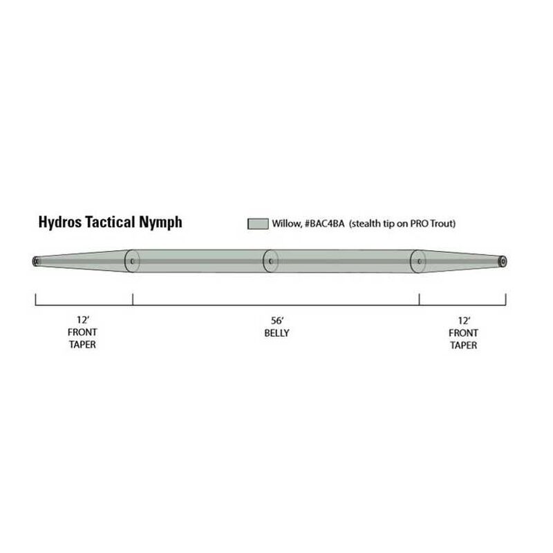 Soie flottante orvis hydros tactical nymph dt-1 - Flottantes | Pacific P&ecirc;che