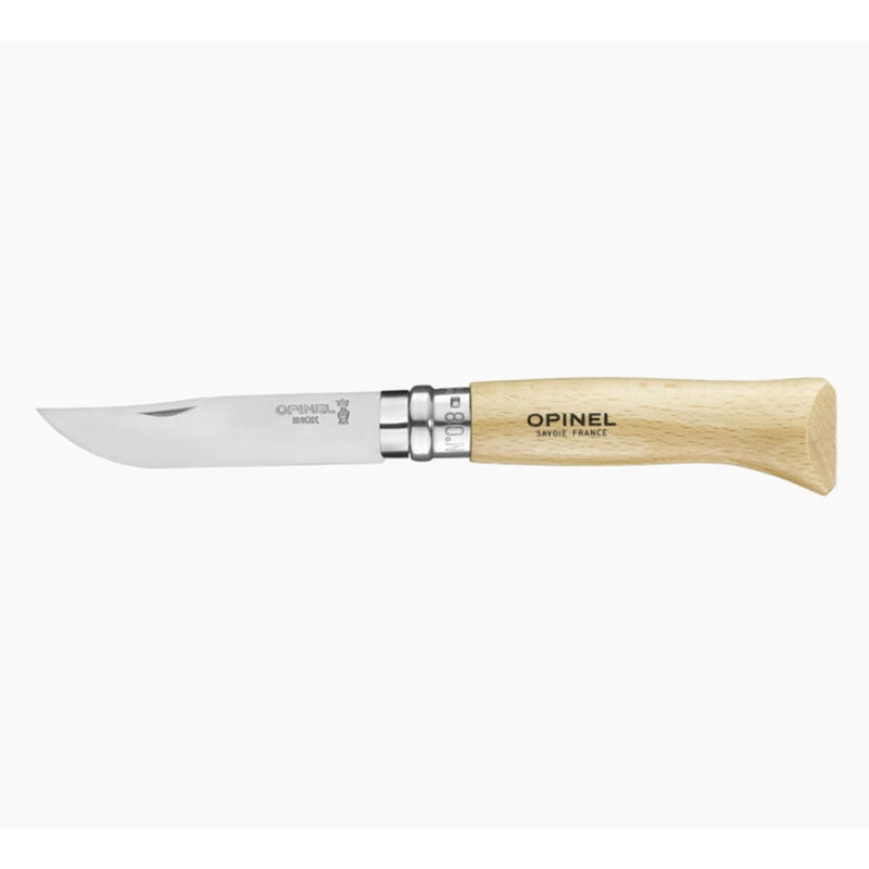 Couteau Opinel N&deg;08 Inox + &Eacute;tui - Coutellerie | Pacific P&ecirc;che