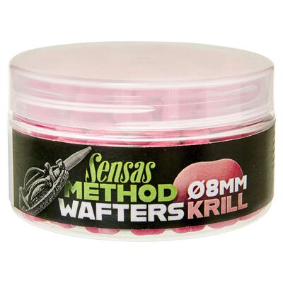 Wafters Sensas 8 mm Krill 45 g - Dumbells / Bouillettes | Pacific P&ecirc;che