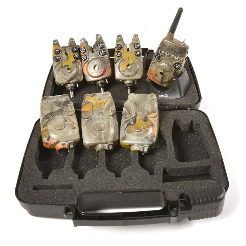 Coffret 3 D&eacute;tecteurs Mack2 Falcon XPr Alarm Set 3+1 Camo - Coffrets d&eacute;tecteurs | Pacific P&ecirc;che