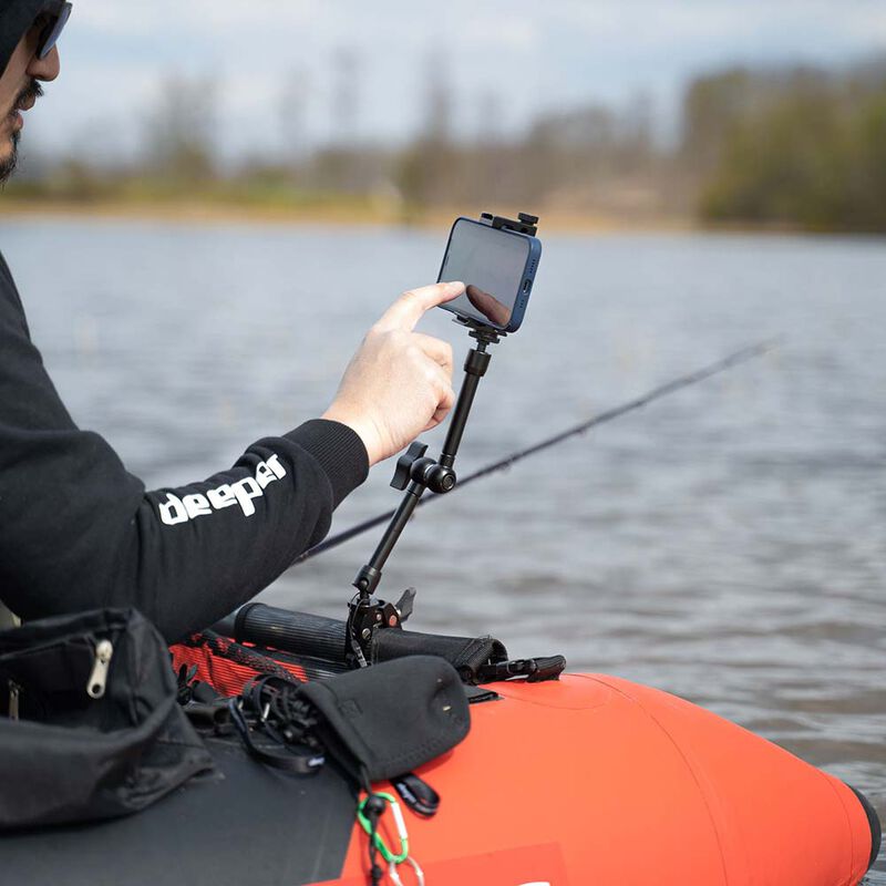 Support Smartphone Articul&eacute; Deeper pour Float tube et Kayak - Supports | Pacific P&ecirc;che