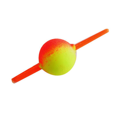 Indicateur de touche truite toc fiquet rigoletto jaune/orange (x10) - Guides fils | Pacific P&ecirc;che