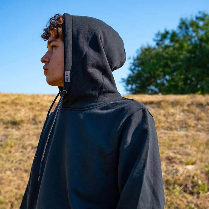 Hoodie Mack2 Carp Addict Noir - Sweatshirts | Pacific P&ecirc;che